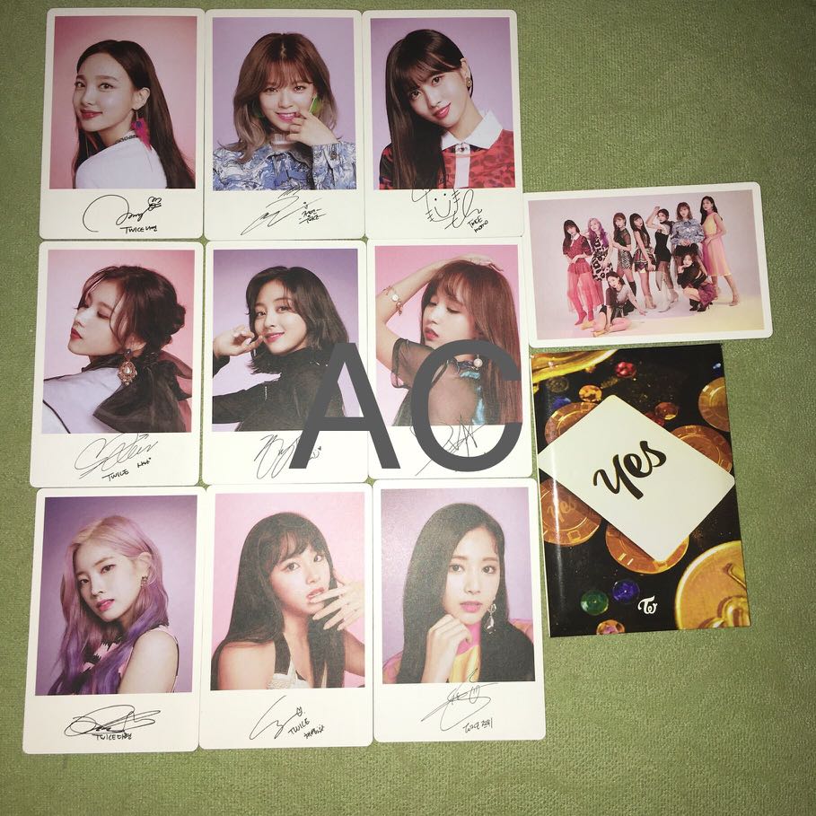 Twice Yes Or Yes Pob Pcs B Ver Set Hobbies Toys Memorabilia Collectibles K Wave On Carousell