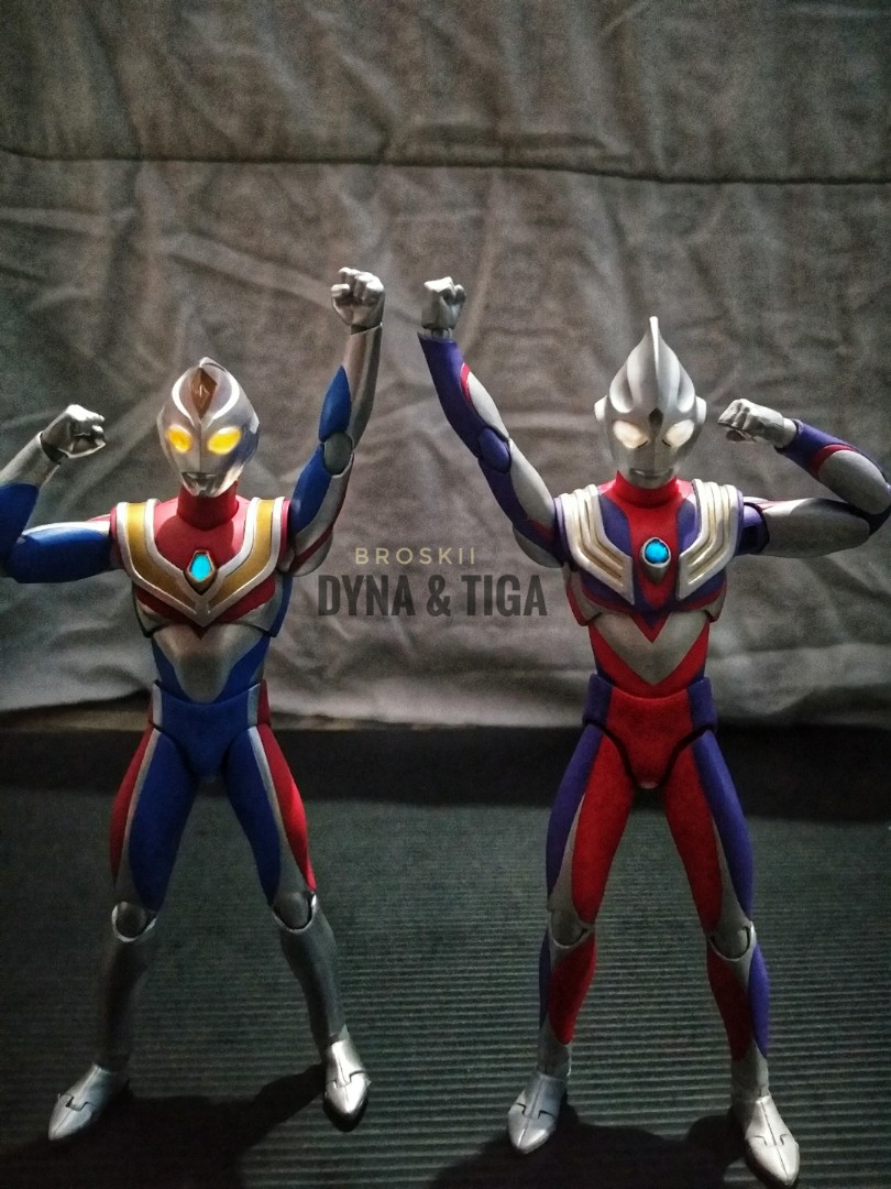 Ultra Act Ultraman Tiga Dyna Toys Games Action Figures Collectibles On Carousell
