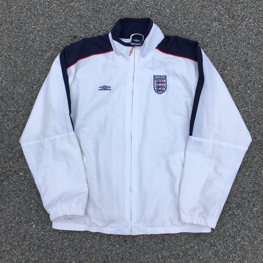 Umbro England Jacket Vintage, Men's Fashion, Coats, Jackets and Outerwear  on Carousell