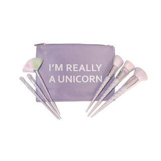 Unicorn Makeup Brushes with Pouch