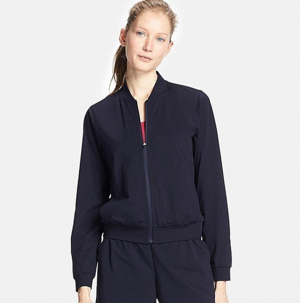 Uniqlo black jacket womens new arrivals