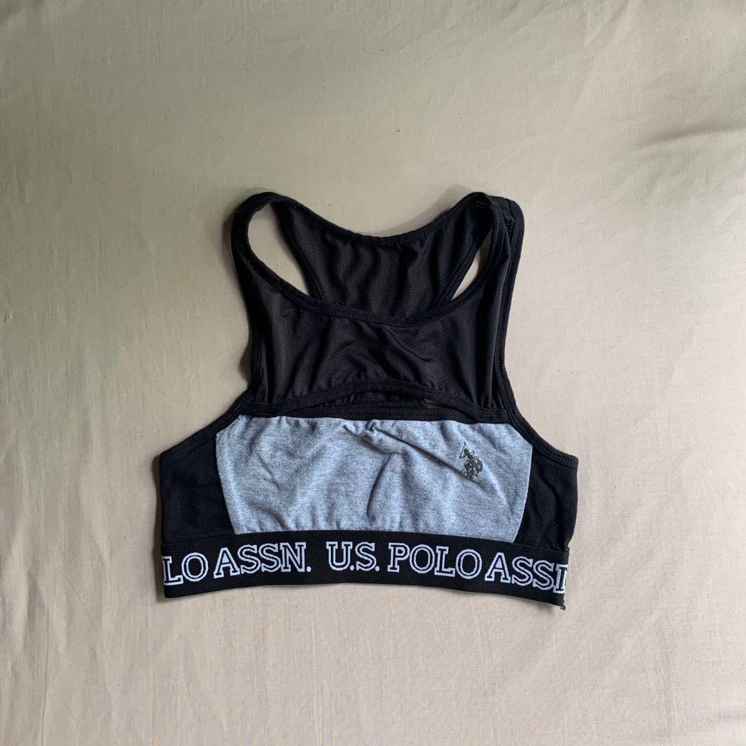 us polo assn sports bra