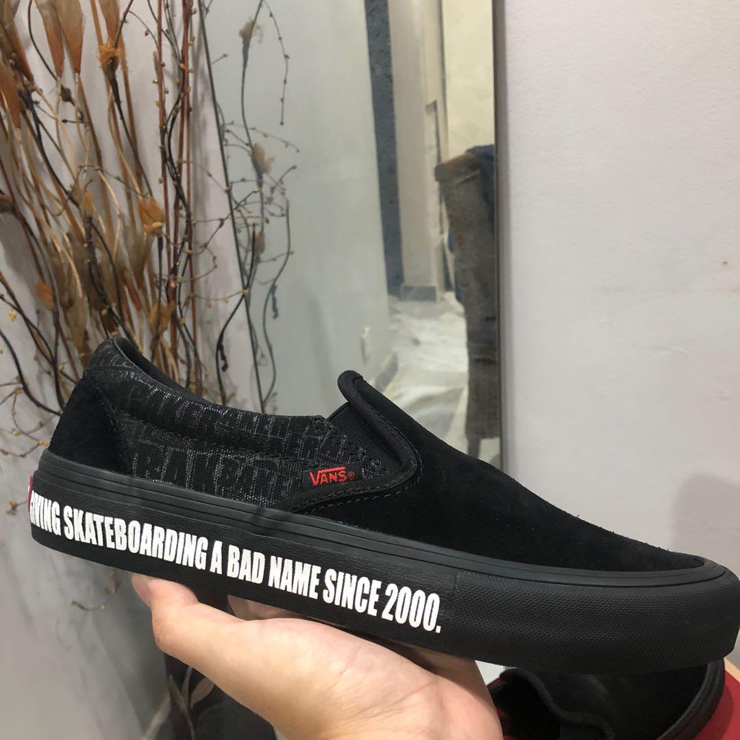 Vans slip on baker 2025