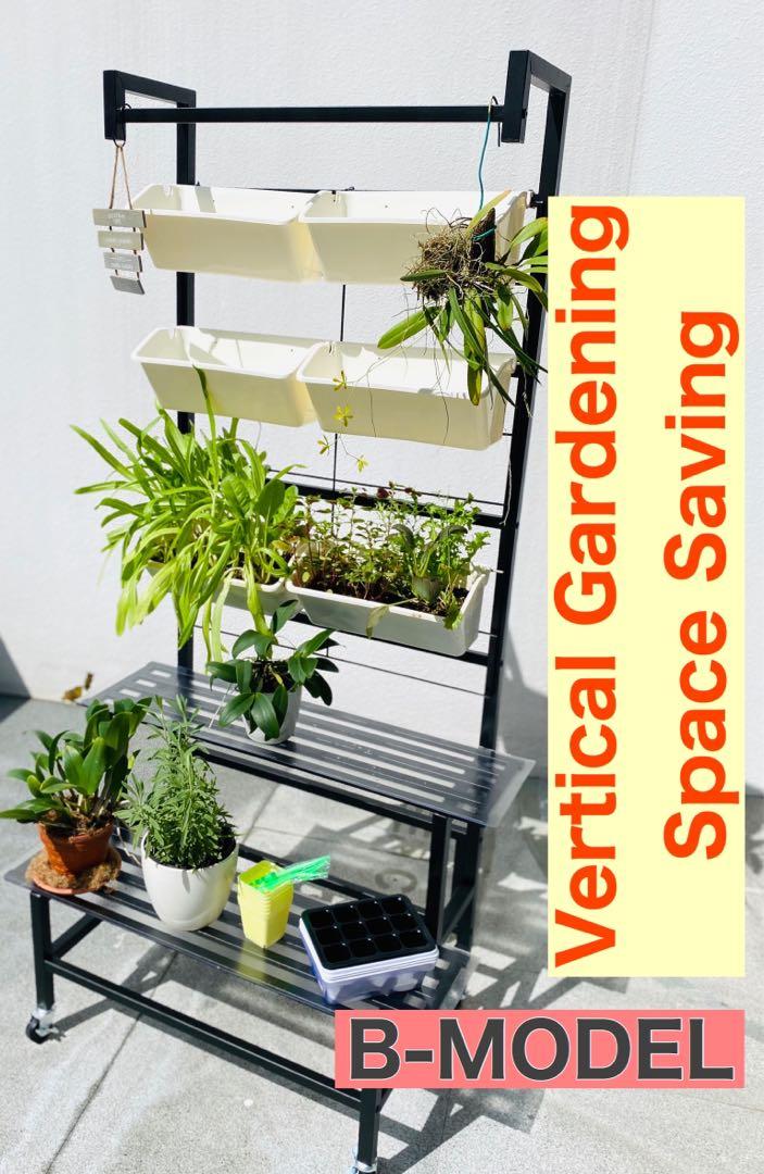 Vertical Garden Planters And Pots Rack For Corridor Balcony Gardening Pots Planters On Carousell Vertical Garden Planters And Pots Rack For Corridor Balcony Gardening Pots Planters On Carousell