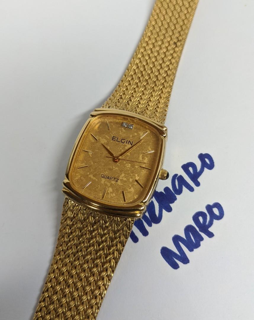 Elgin quartz 2025 watch
