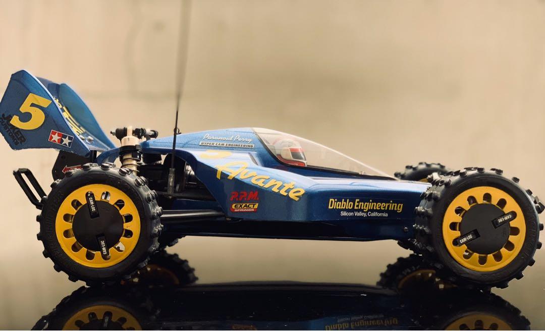 TBG AVANTE UNDER COWL vintage tamiya 