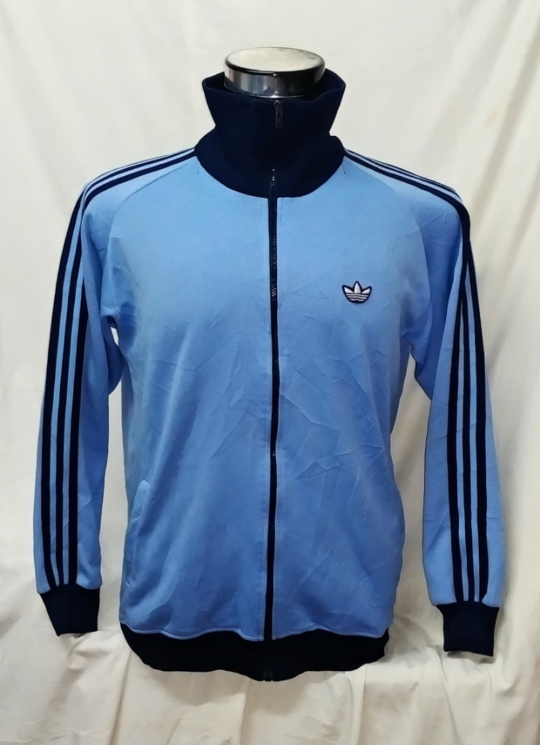 Vintage Adidas Tracktop Descente Trefoil, Men's Fashion, Tops