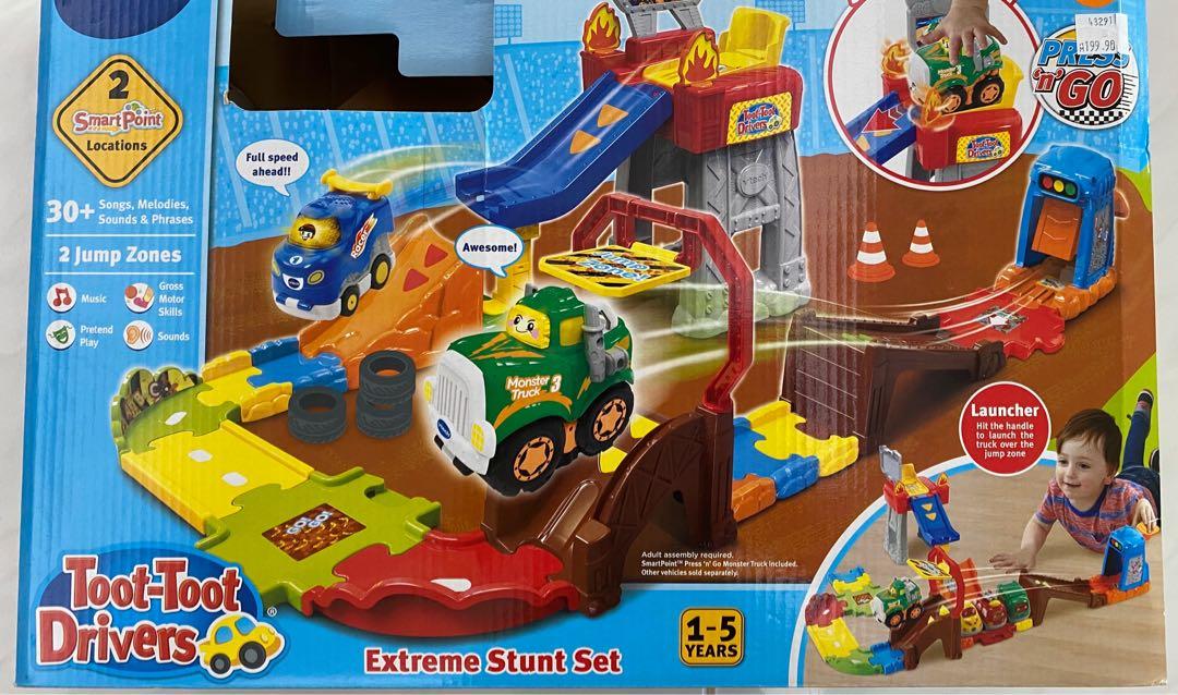vtech toot toot drivers extreme stunt set