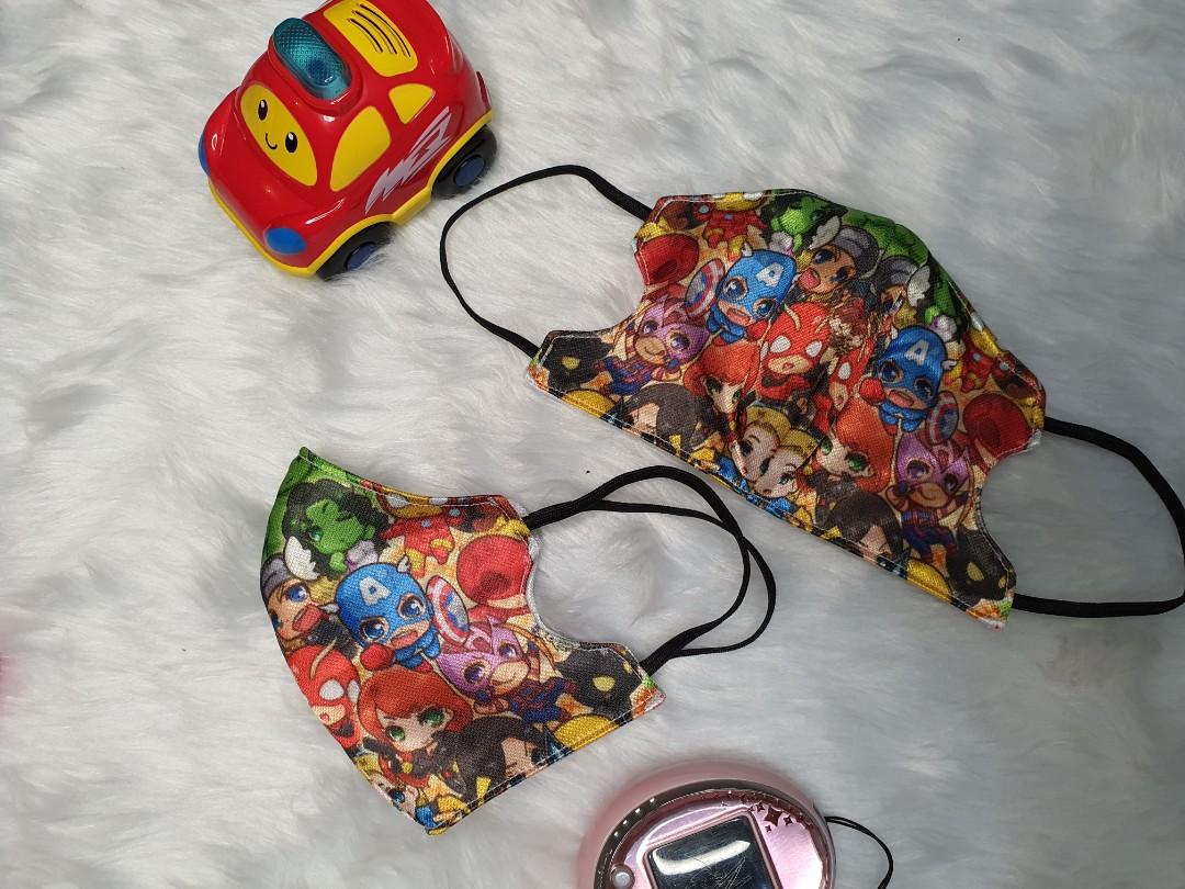 Avengers Face Mask For Kids Babies Kids Others On Carousell