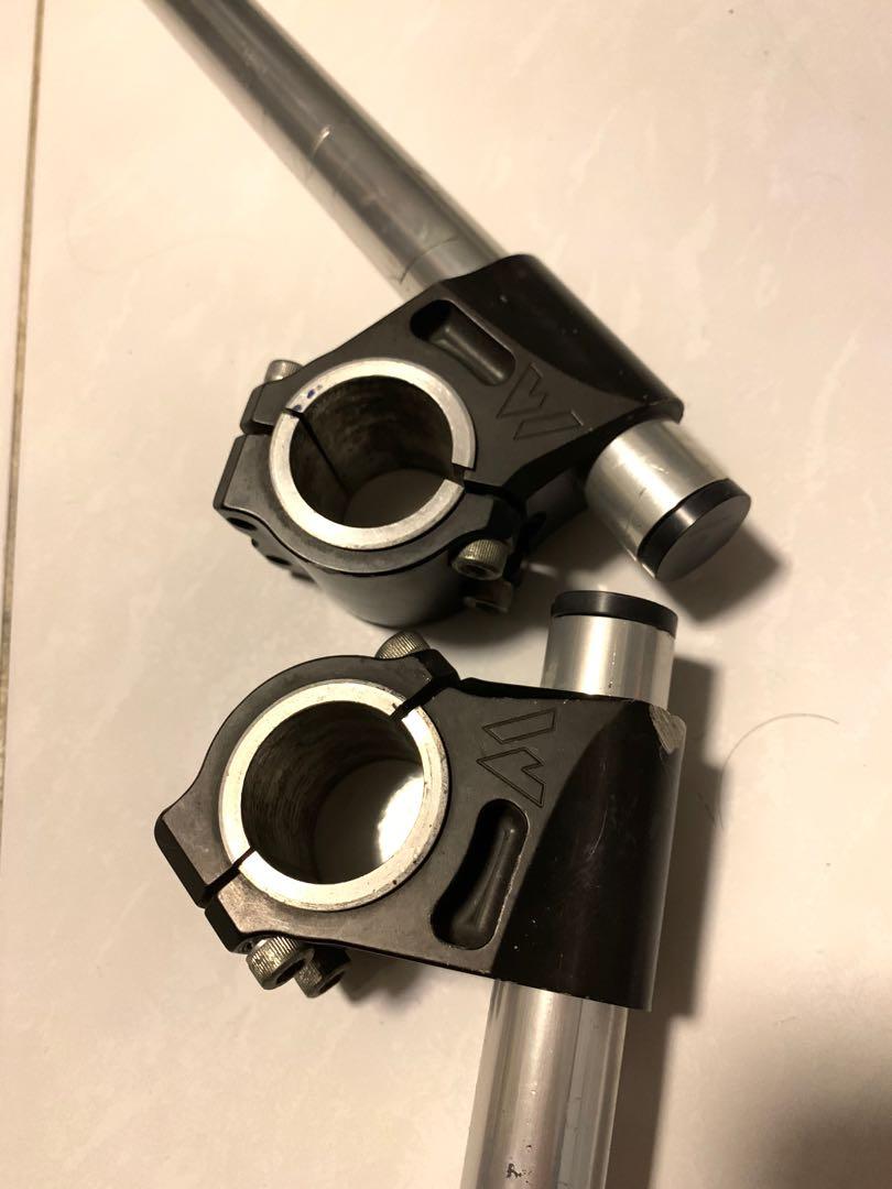 WOODCRAFT CLIP ON BARS, Motorcycles, Motorcycle Accessories on Carousell