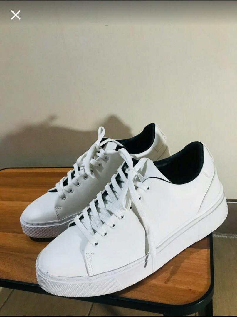 Zara shop white plimsolls