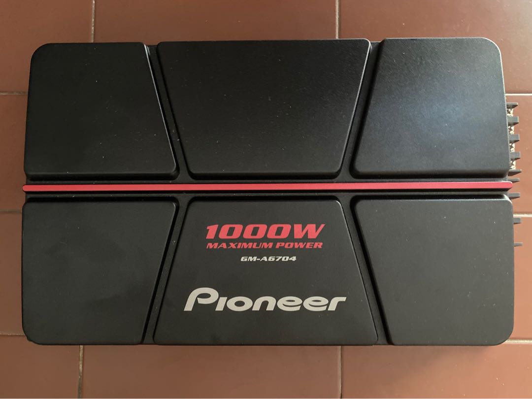 1000w Pioneer Power AMP, Car Accessories, Electronics & Lights on Carousell