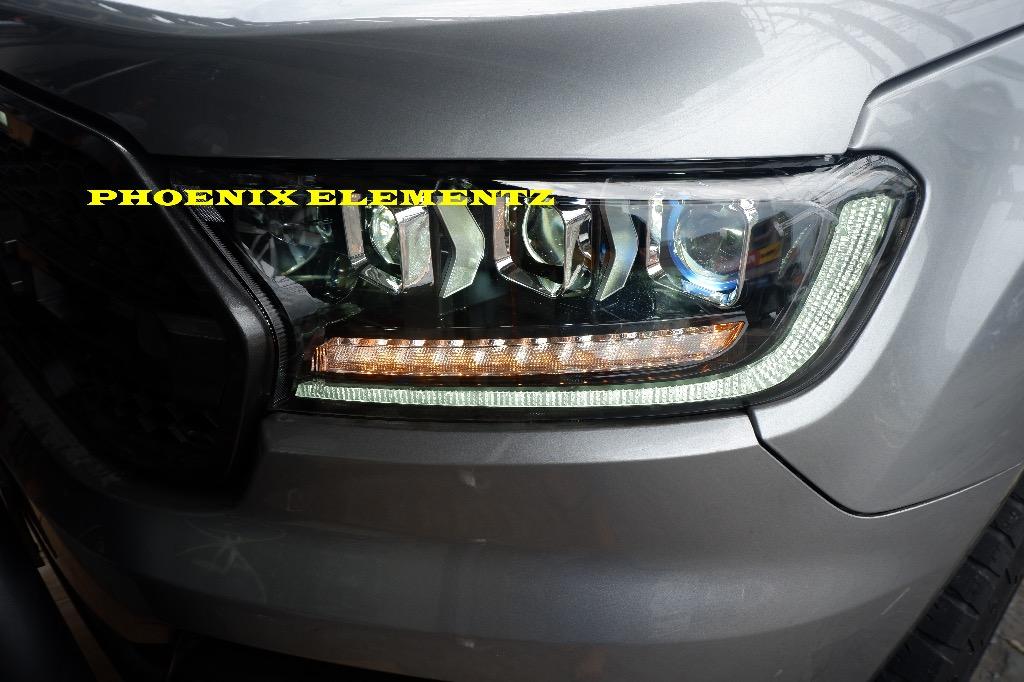 2015 To 2020 Ford Ranger Everest Tri Led Bugatti Style Headlight Assembly Car Parts Accessories Body Parts And Accessories On Carousell