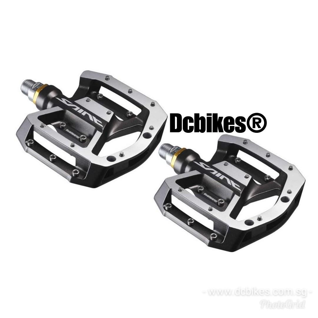 shimano saint flat pedals