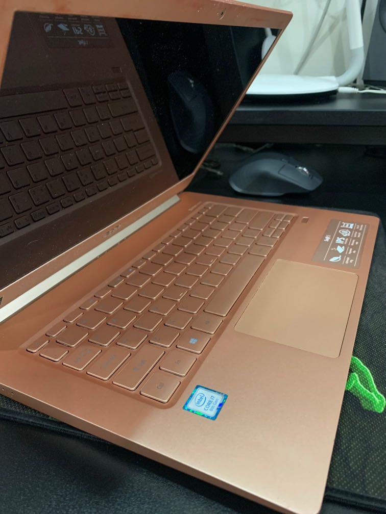 Acer Ultrabook 16gb Ram 1tb Storage I7 Processor Touch Screen 0 9kg Electronics Computers Laptops On Carousell