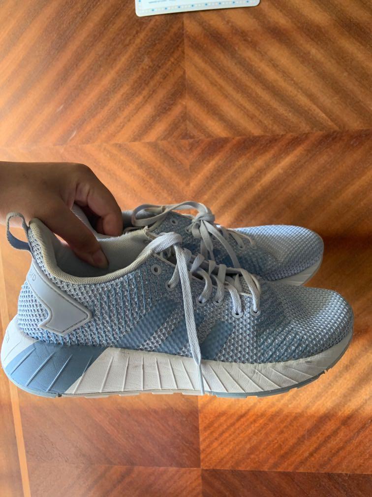 adidas cloudfoam light blue