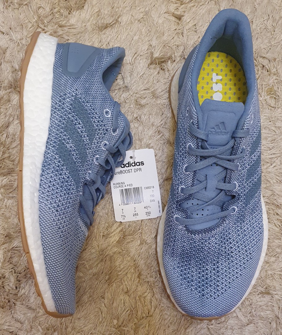 Adidas Pureboost DPR running shoes size 7.5 US for men (fits 8-8.5). 3500.  Before: 8000, Men's Fashion, Footwear, Sneakers on Carousell