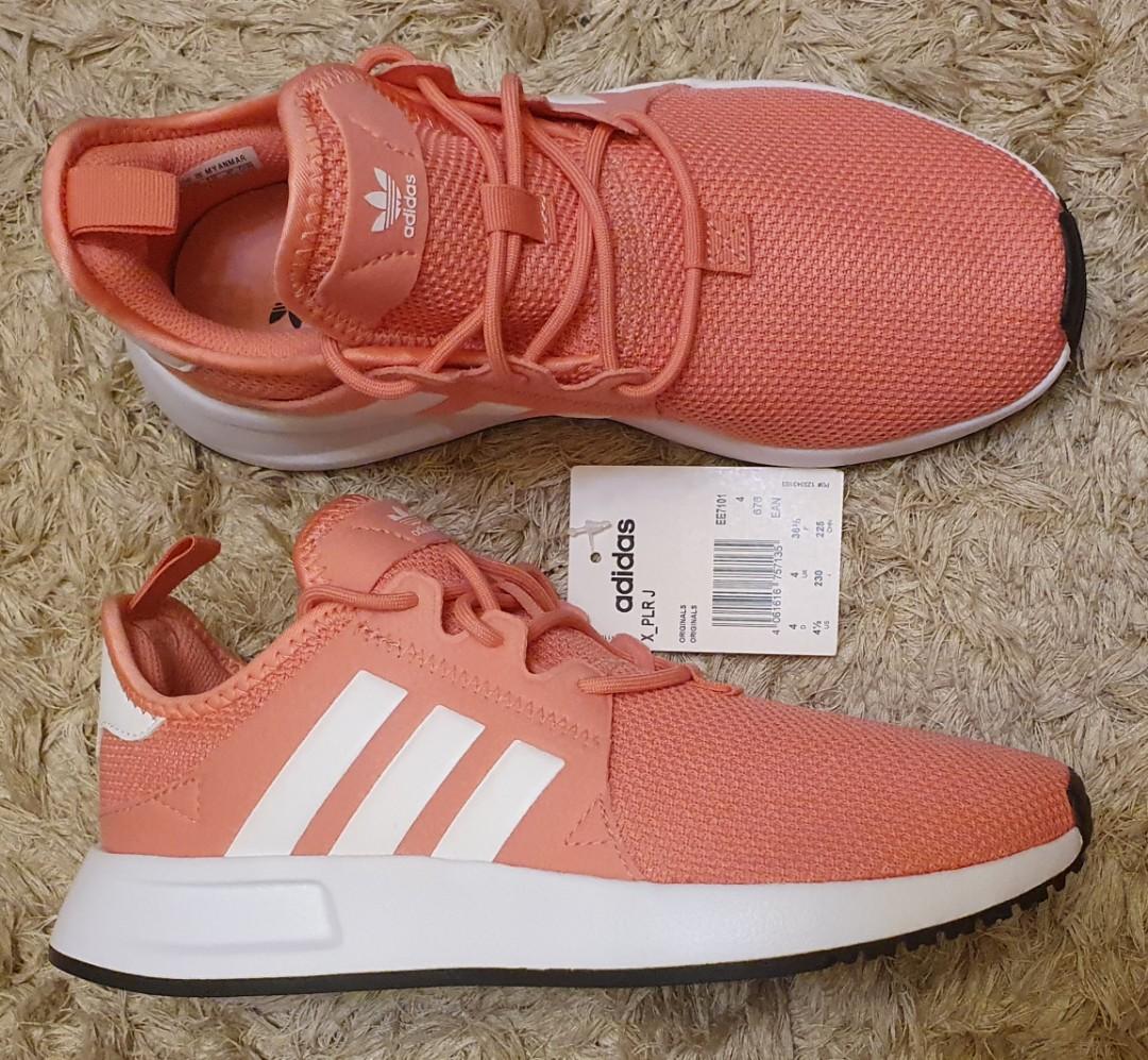 Adidas X_PLR size 4.5J (fits 6.5 US for women) (no box) and 6.5J (fits 8.5  US for women). 2600. Before: 5300, Women's Fashion, Shoes, Sneakers on  Carousell