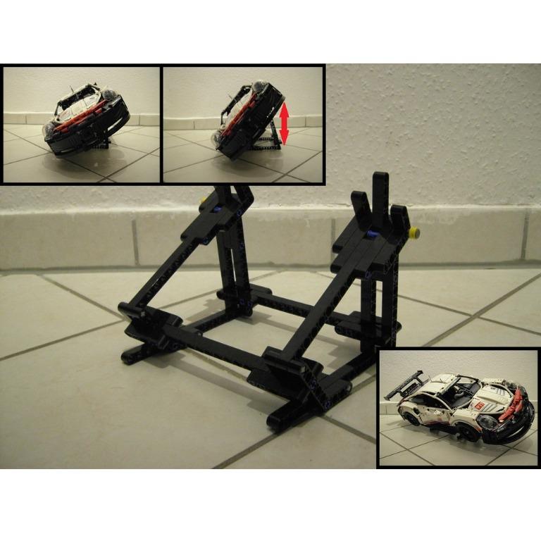 Adjustable Side Vertical Stand for 42096 42056 42083 42115 Porsche