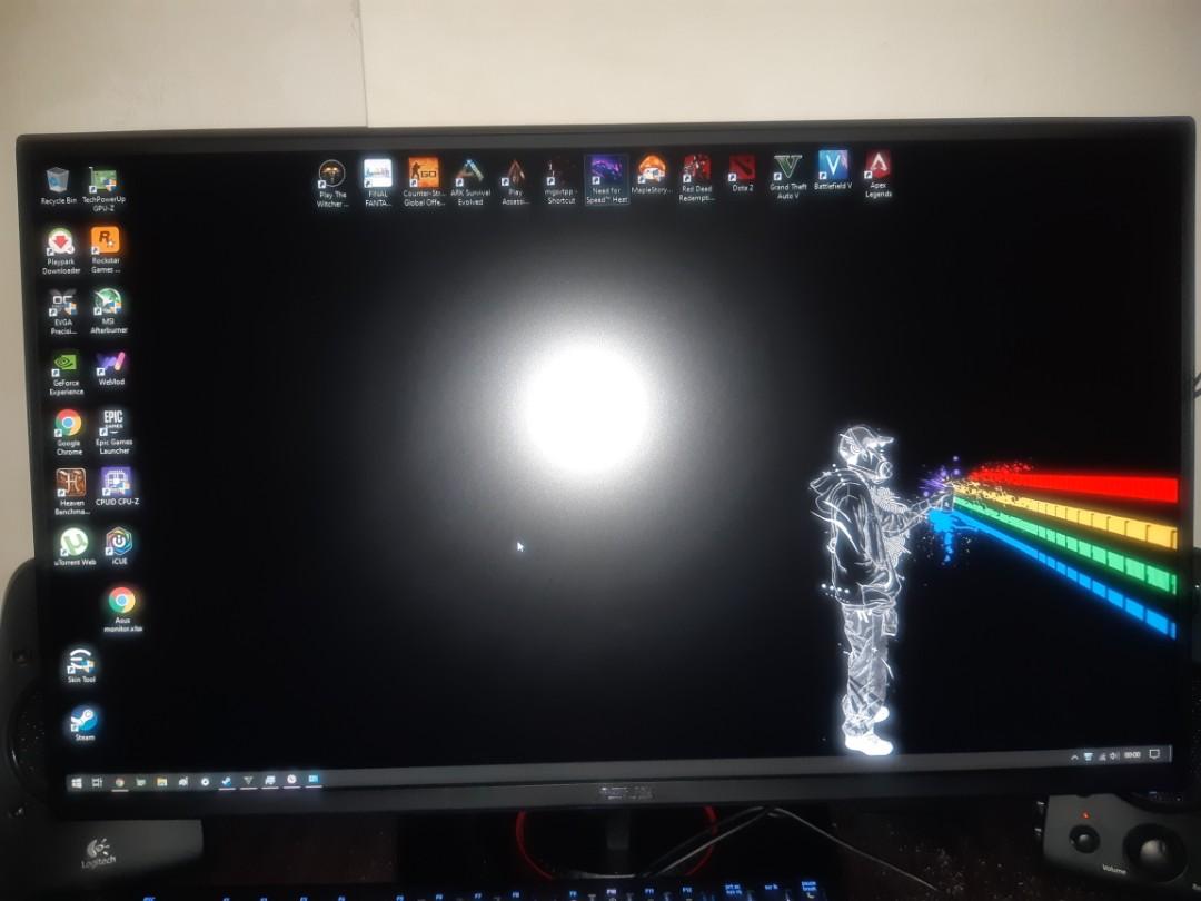 Asus Vg258qr Gaming 165hz 0 5ms On Carousell
