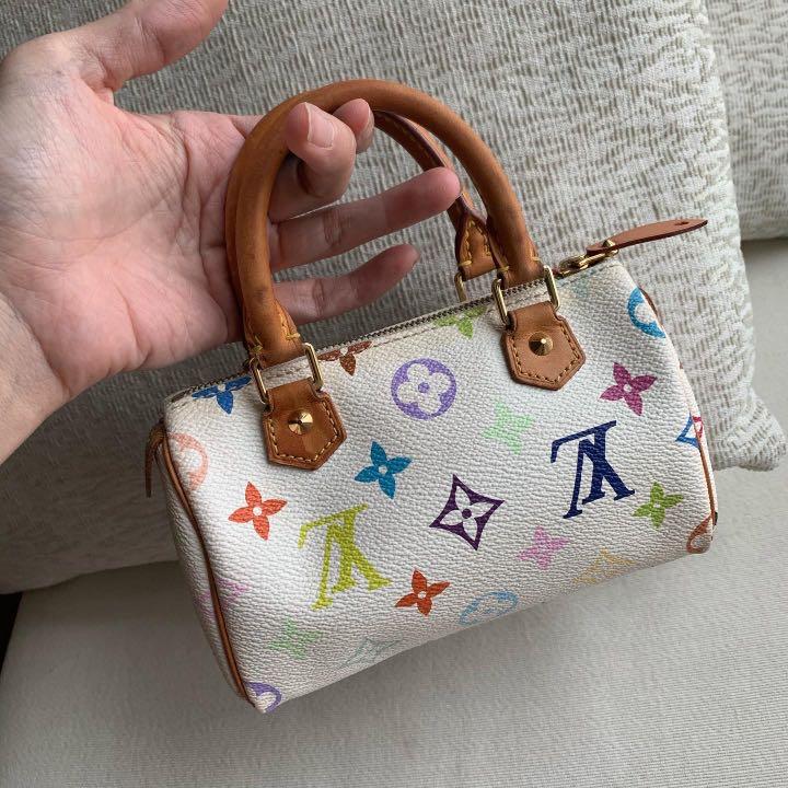 ⛔️RESERVED⛔️AUTHENTIC LV LOUIS VUITTON Multicolor Mini HL Speedy Nano  Crossbody Bag, Luxury, Bags & Wallets on Carousell