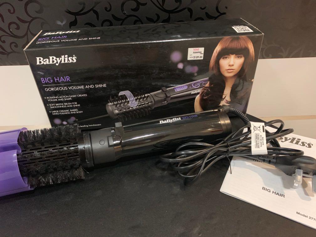 Moving out sale: BaByliss Big Hair 2775U Air Styler, Beauty & Personal  Care, Hair on Carousell