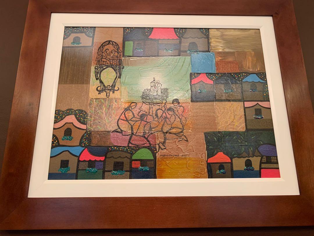 Manuel Baldemor Sagrada Familia (Category: Art & Prints) located in Manila. Submitted by jmdc30 (Listing ID 1016963510, Image 2). Description: Manuel Baldemor Sagrada Familia 18x24 With certificate /COA Gallery Price 150k RFS: Unloading.