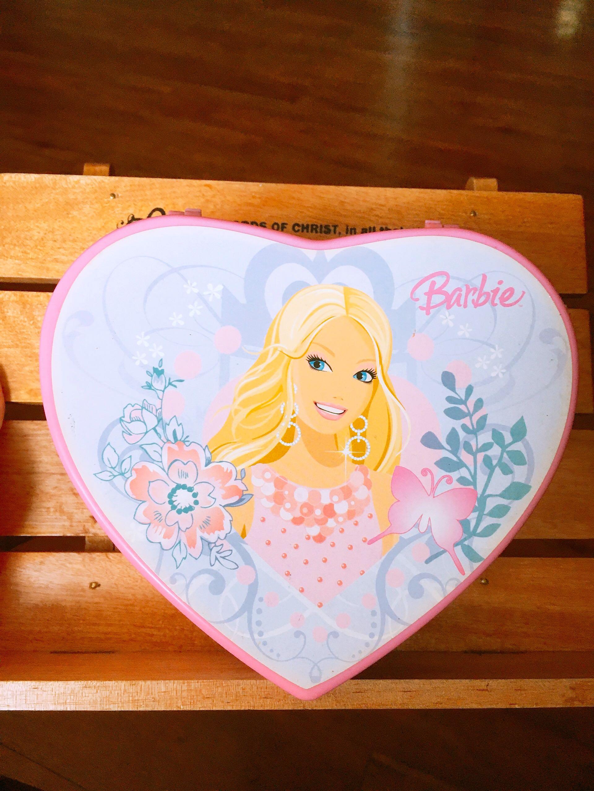 barbie musical jewelry box