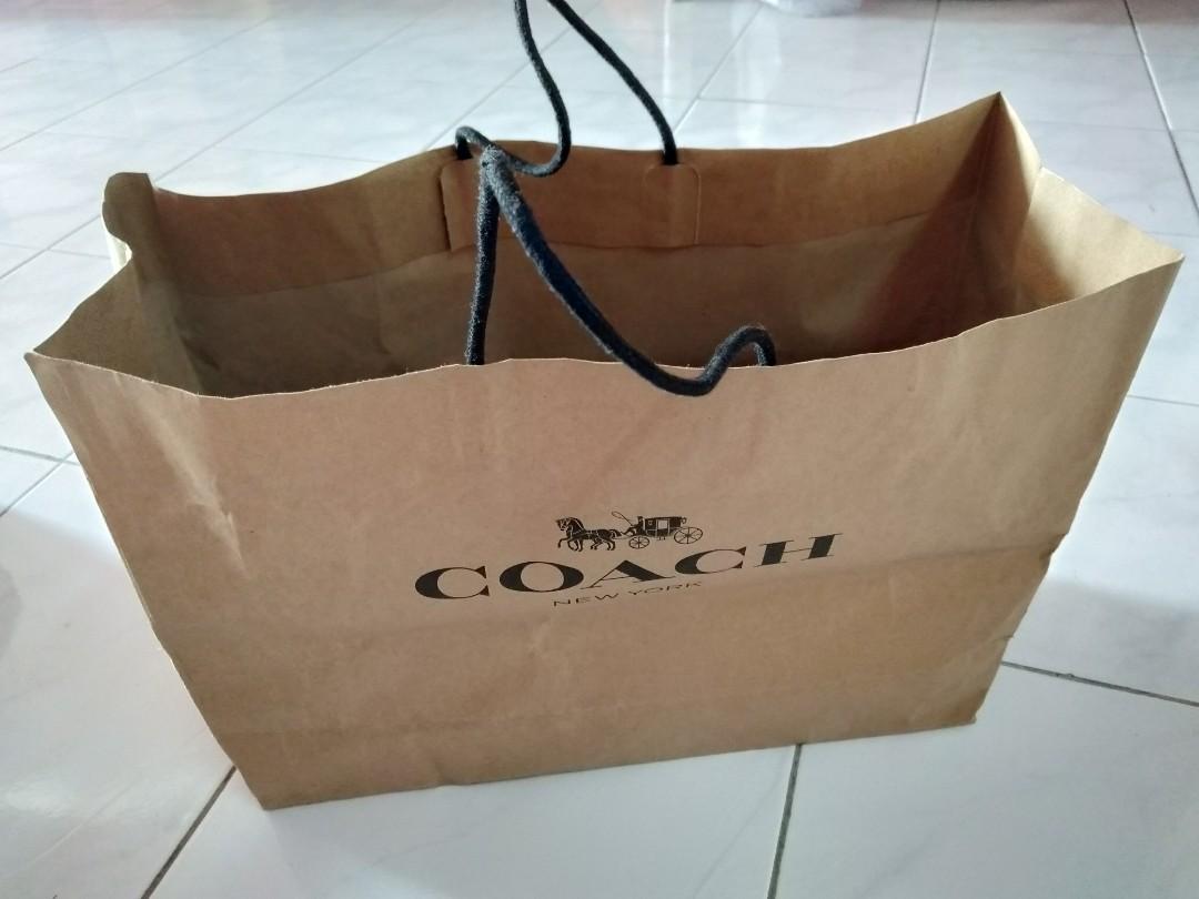 paper bag coach original