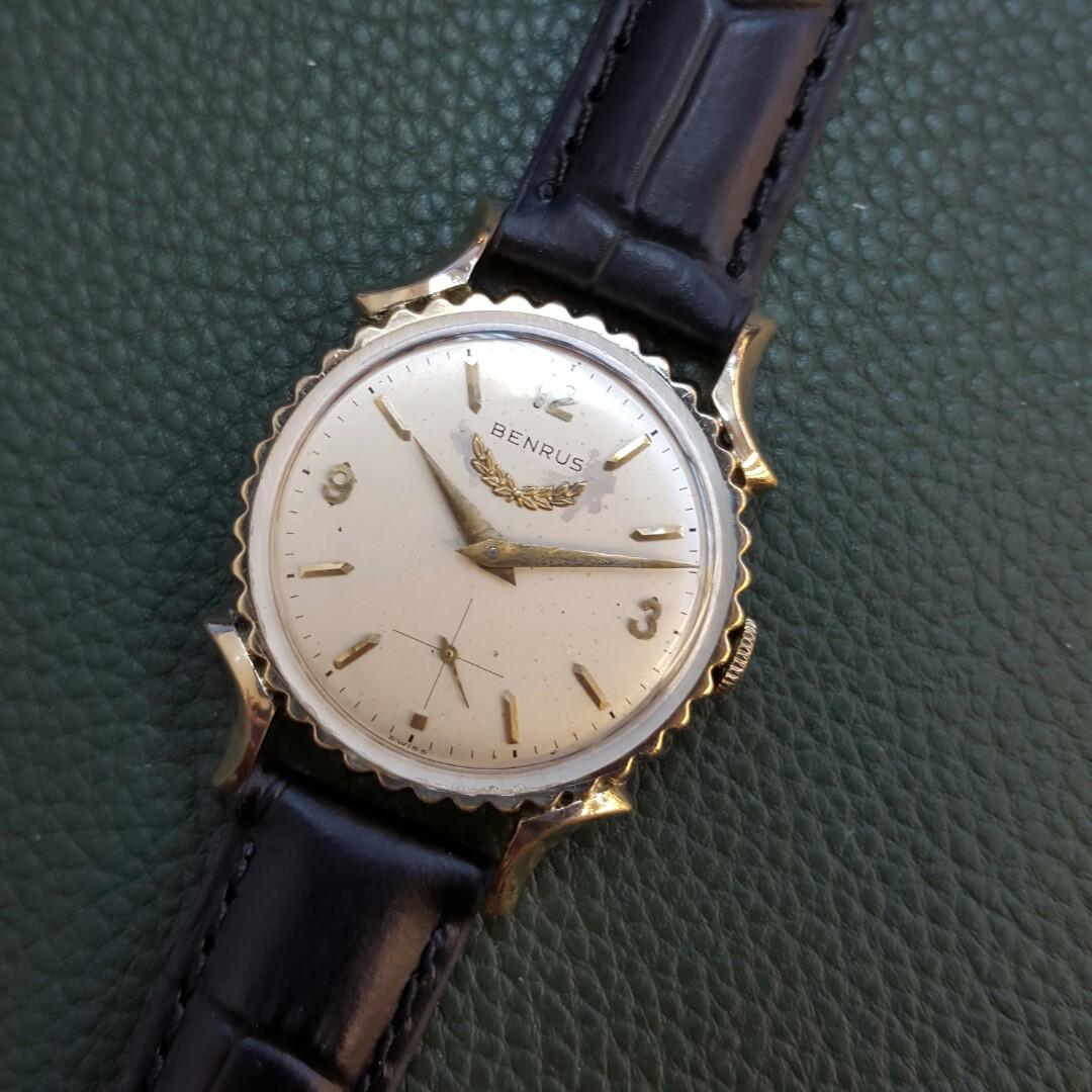 Benrus 10k deals gold filled watch