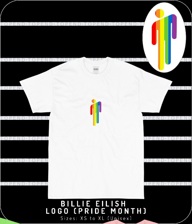 Billie Eilish Logo Pride Month Online Shop Preorder