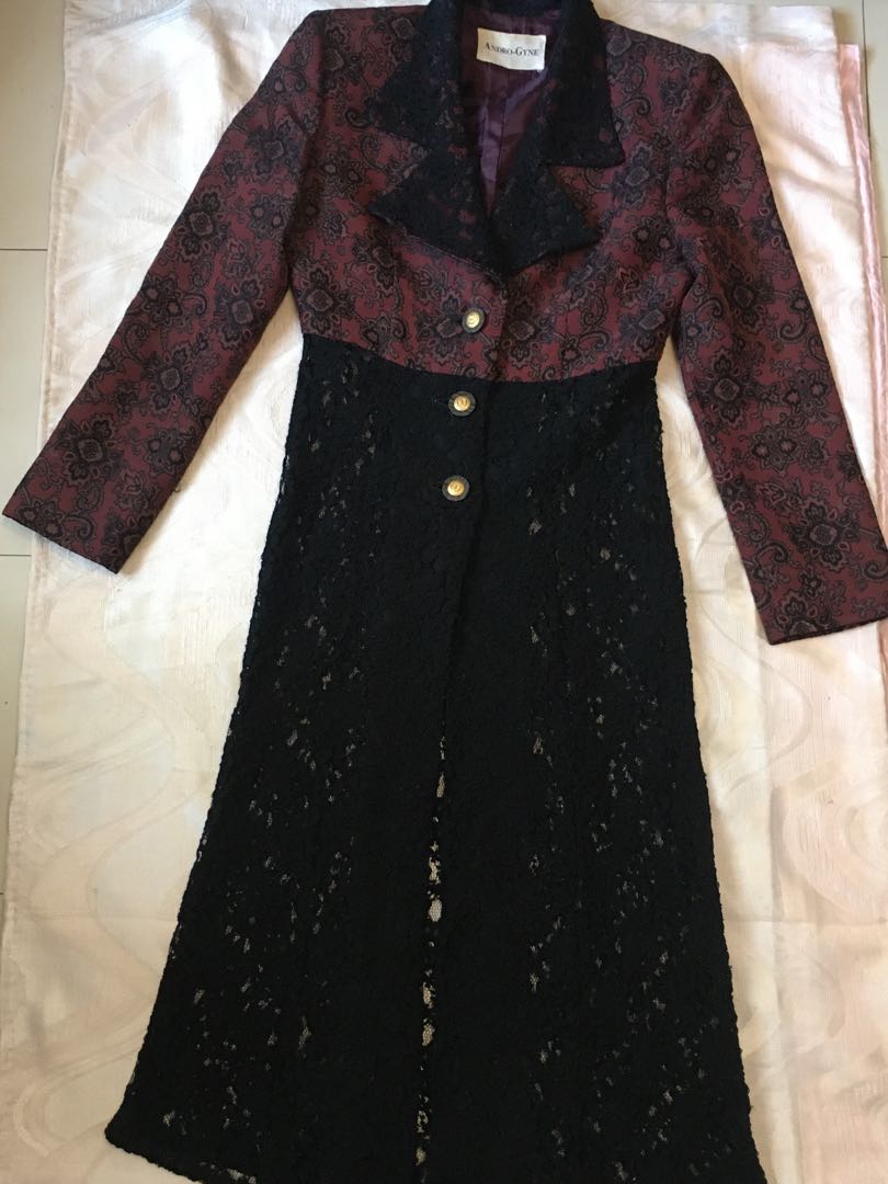 blazer gown