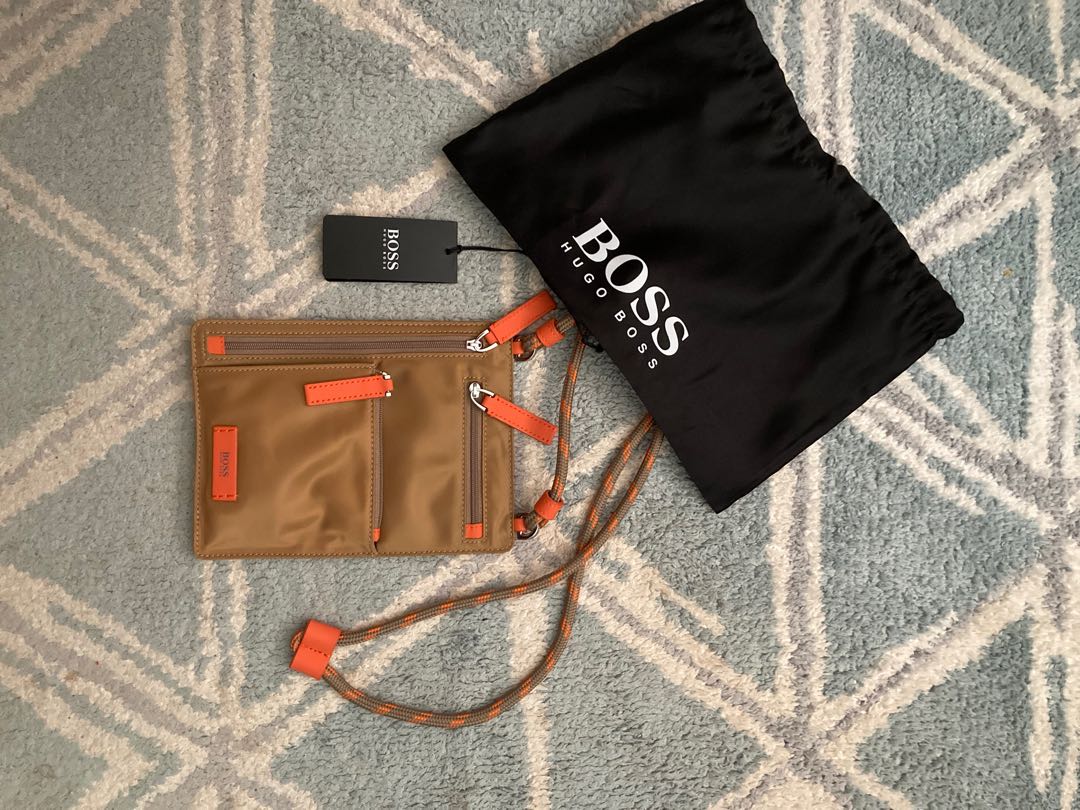 BOSS Hugo boss sling bag, Luxury, Bags & Wallets on Carousell