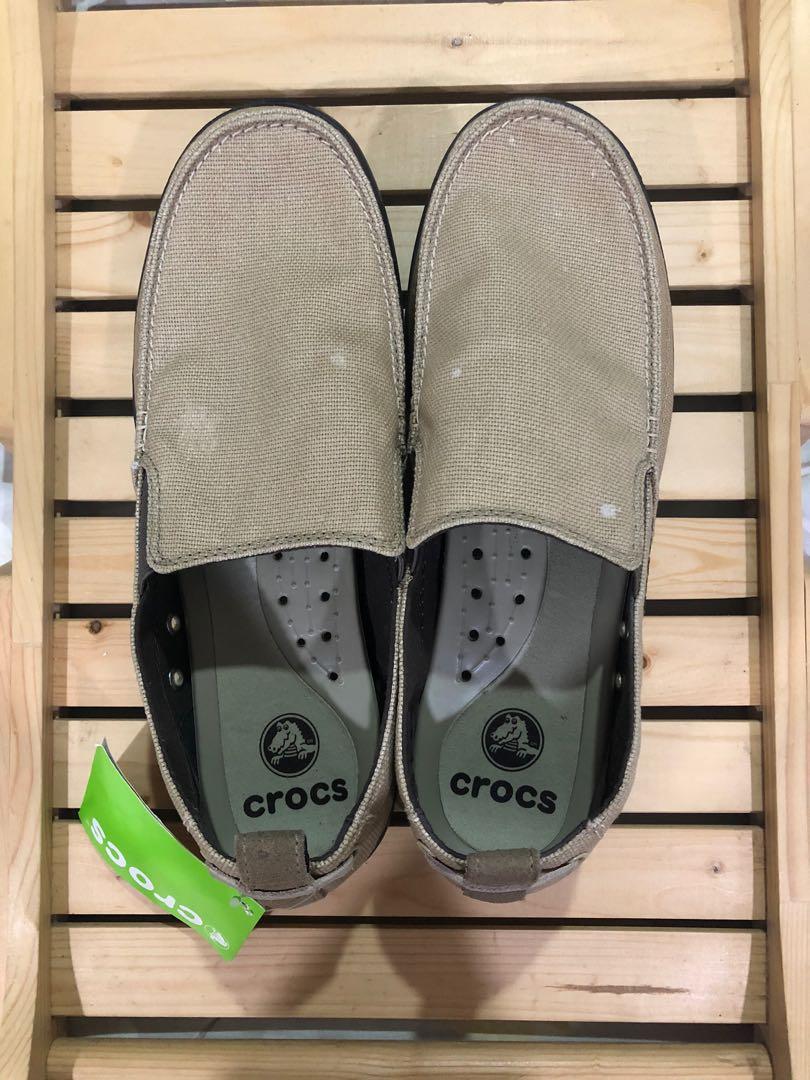 Crocs maternity walu canvas loafer shoes slip on discount