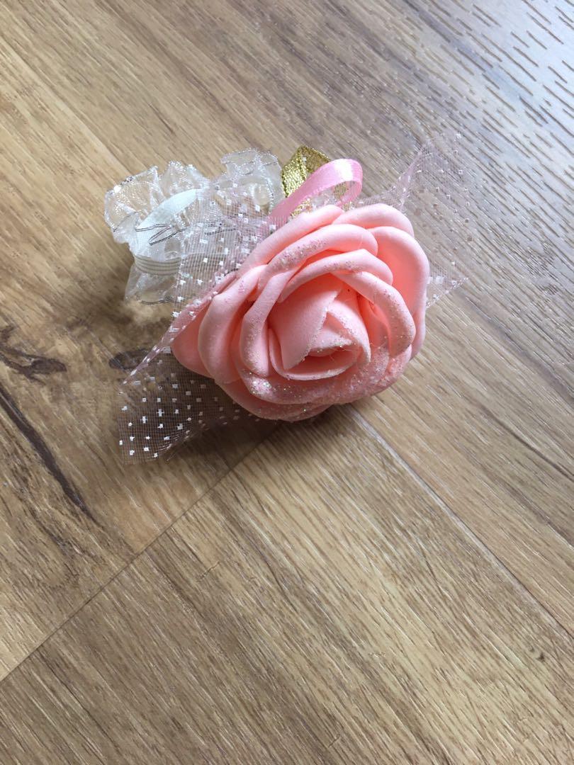 bridesmaid wrist corsage