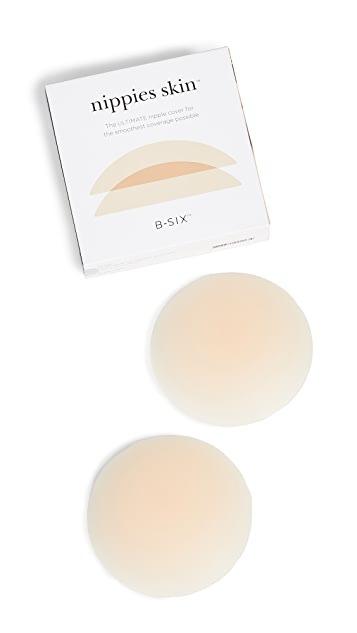 Nippies Skin ORIGINAL Hypoallergenic Nipple Covers Pasties with ADHESIVE CREME COLOR 