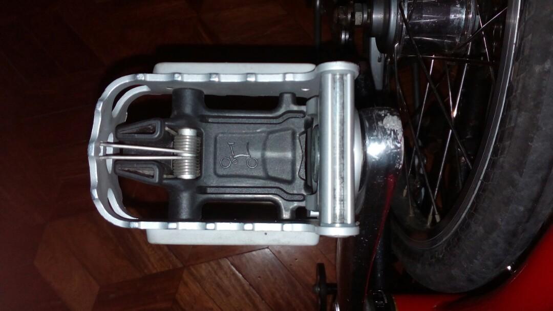 folding bike pedal