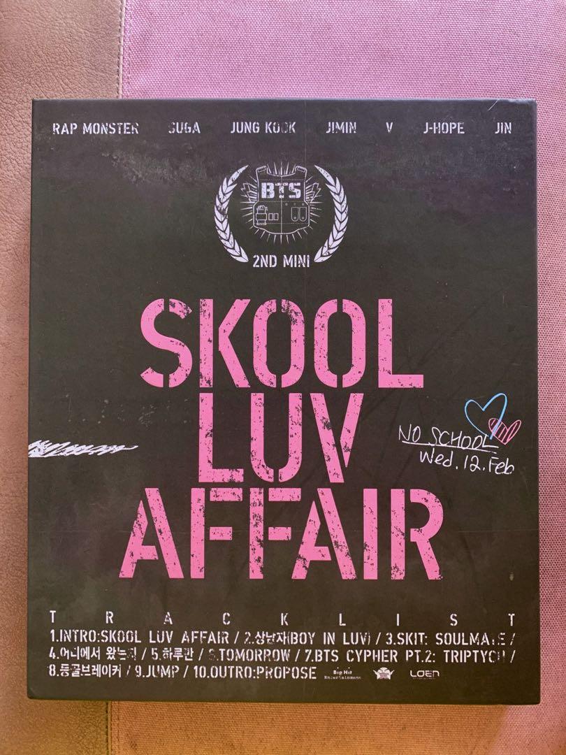Bts Skool Luv Affair 2nd Mini Album Cd Photo Card 115p Booklet Hobbies Toys Music Media Cds Dvds On Carousell