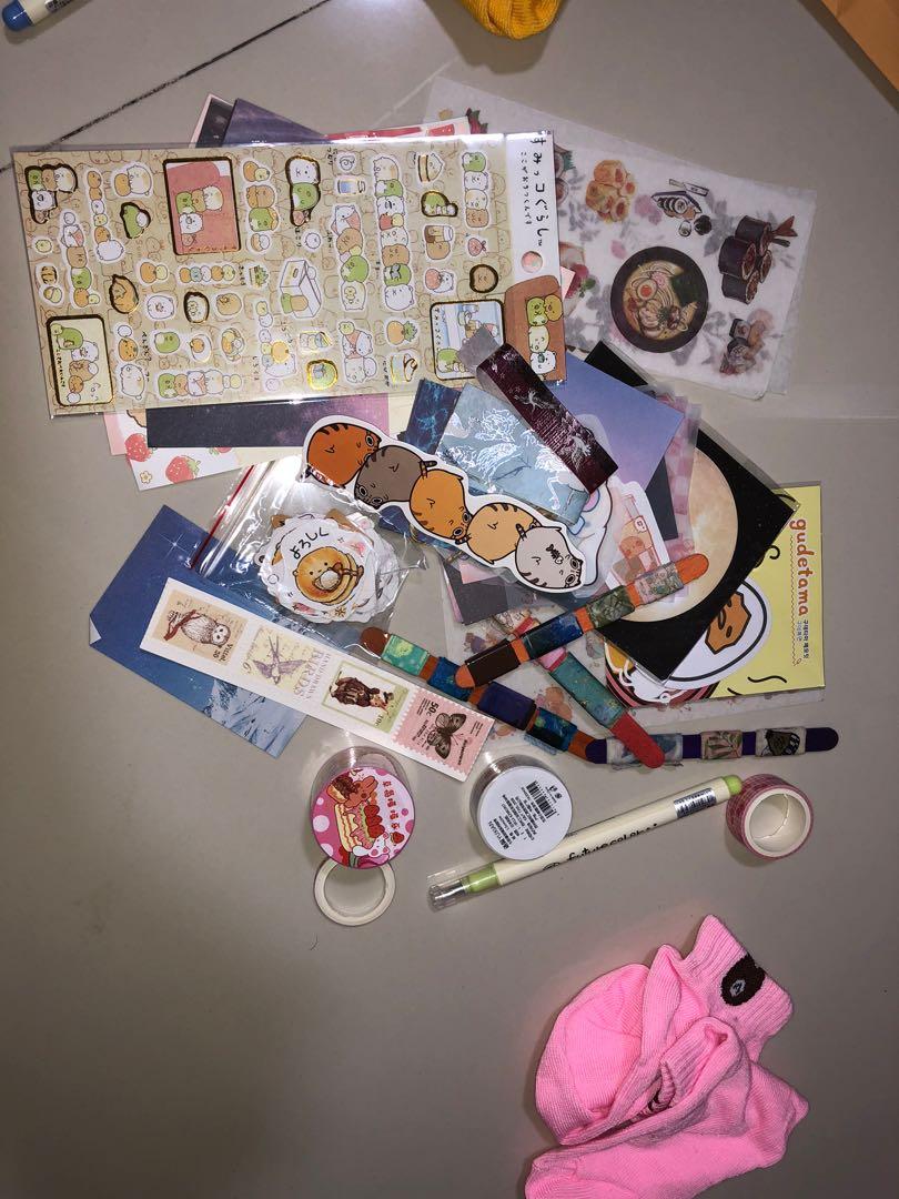 Bujo washi sticker grabbag, Books & Stationery, Stationery ...