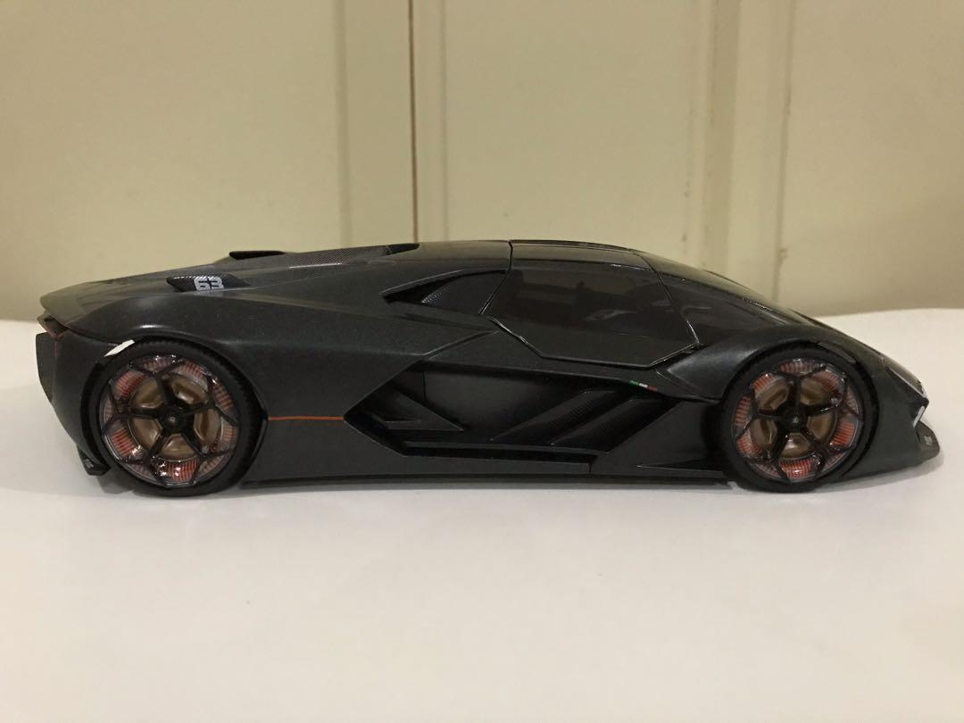 Lamborghini Terzo Millenio - Bburago x Time Micro vs Maisto diecast  comparison 