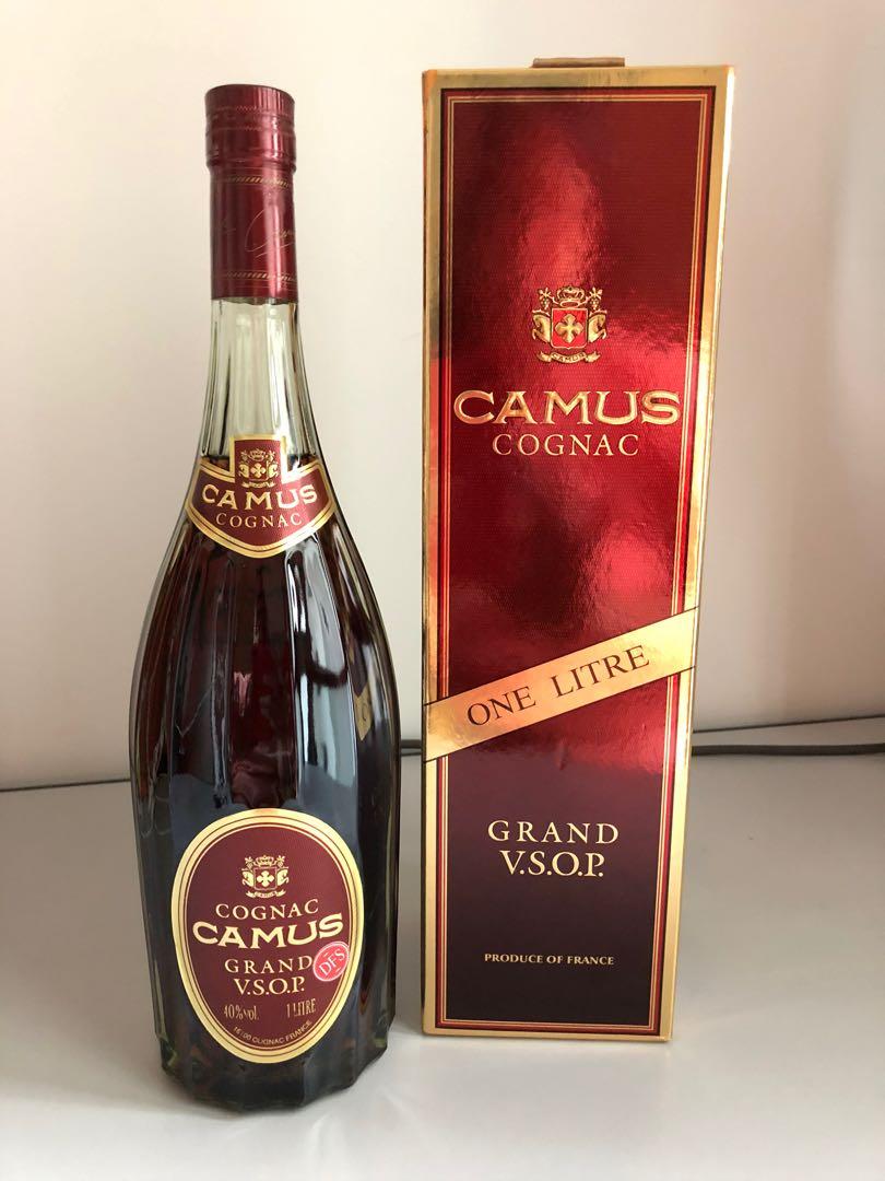 Camus Cognac Grand VSOP, Food  Drinks, Alcoholic Beverages on Carousell