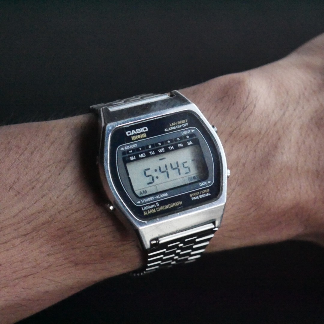 Casio Alarm Chronograph A652 Digital Original Jam Tangan Unisex, Fesyen