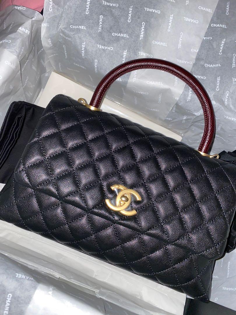 Chanel Coco Handle In Medium Size Women S Fashion Bags Wallets On Carousell Chanel Coco Handle In Medium Size Women S Fashion Bags Wallets On Carousell