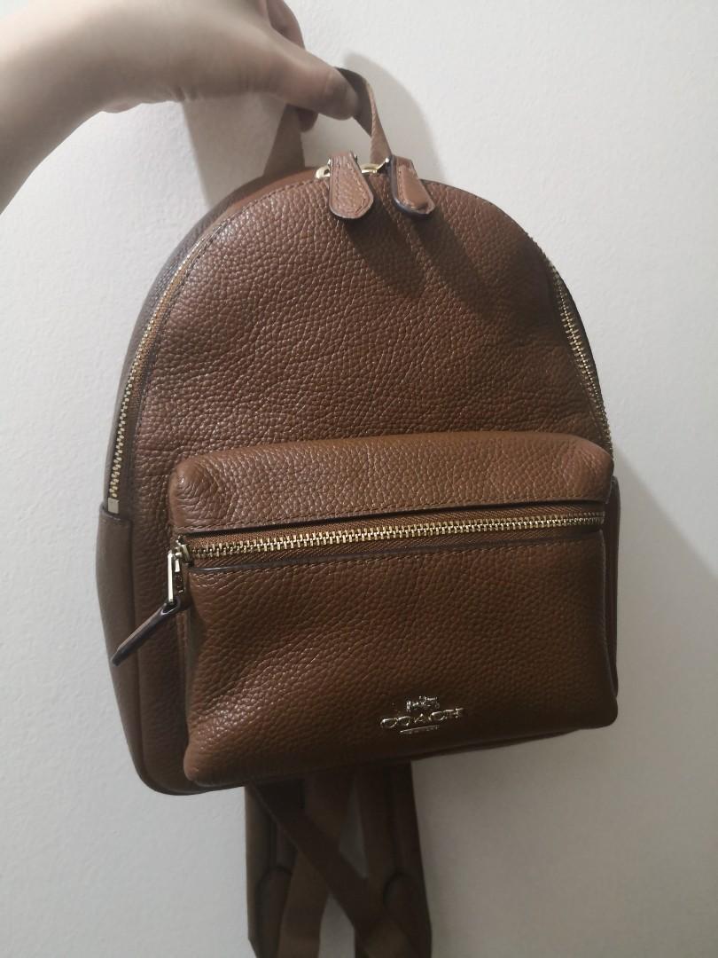 Coach Charlie Backpack Mini (Category: Luxury Bags & Wallets) located in Manila. Submitted by goods4all (Listing ID 1017118919, Image 1). Description: Repriced! Like New. Used once..