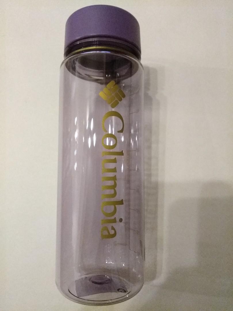 全新Columbia water bottle 450ml，BPA free，hiking 行山用紫色水樽, 傢俬＆家居, 廚具和餐具, 廚