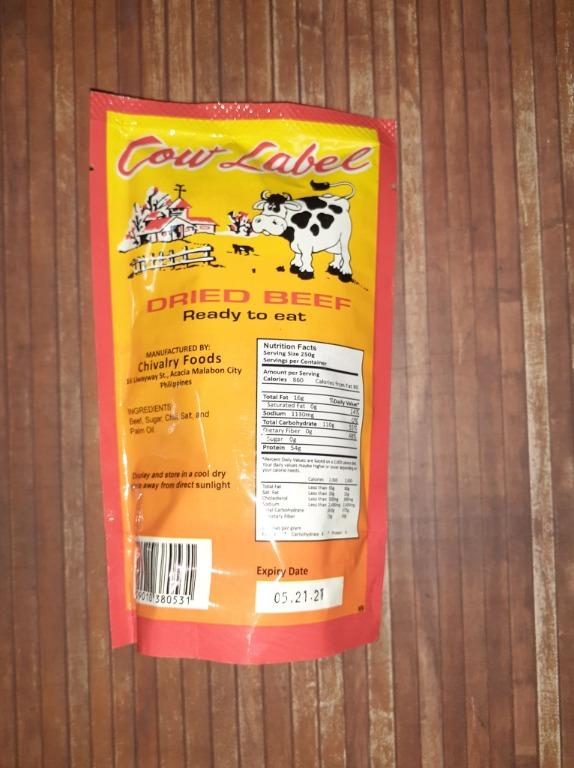 Cow Label Pouch 40g, Food & Drinks, Local Eats on Carousell