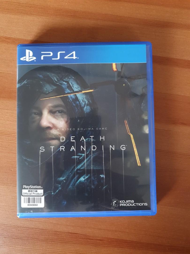 Death Stranding W Unused Extra Dl Code For Ps4 Toys Games Video Gaming Video Games On Carousell