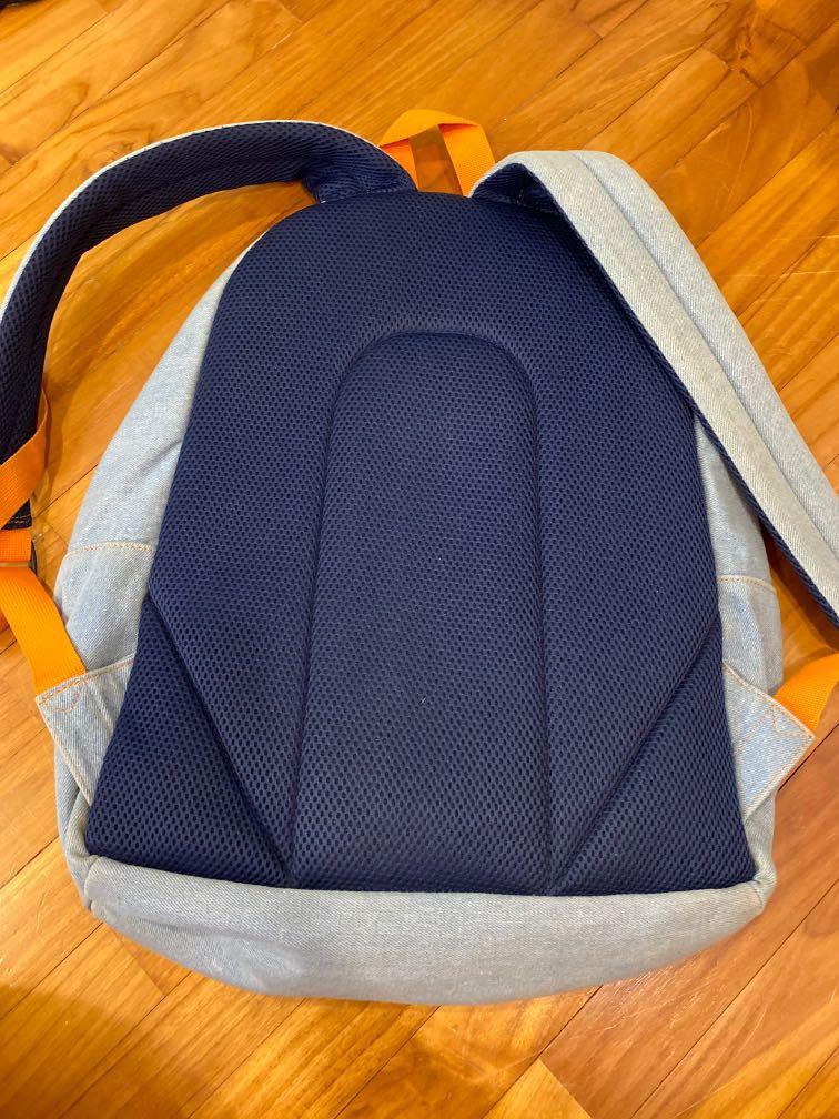 denim backpack on Carousell