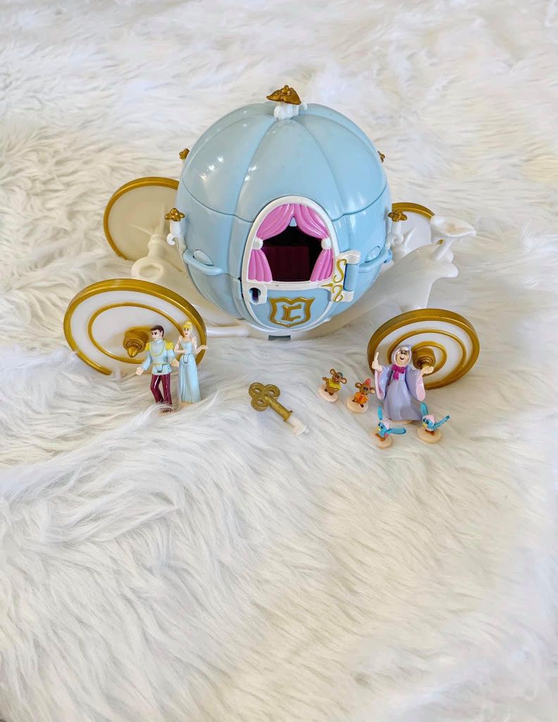 polly pocket cinderella carriage