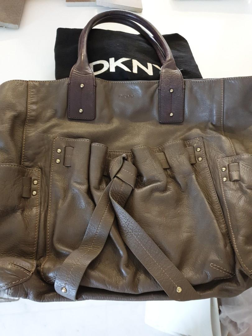 dkny leather handbags